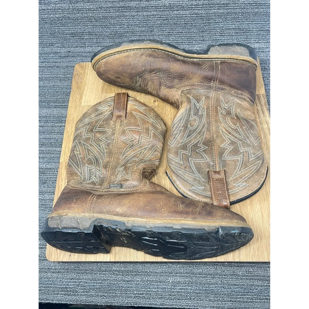Irish Setter Marshall‎ Work Boots Men 11 Brown Leather Waterproof EH 83925 Soft